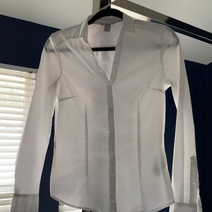 White H&M button down